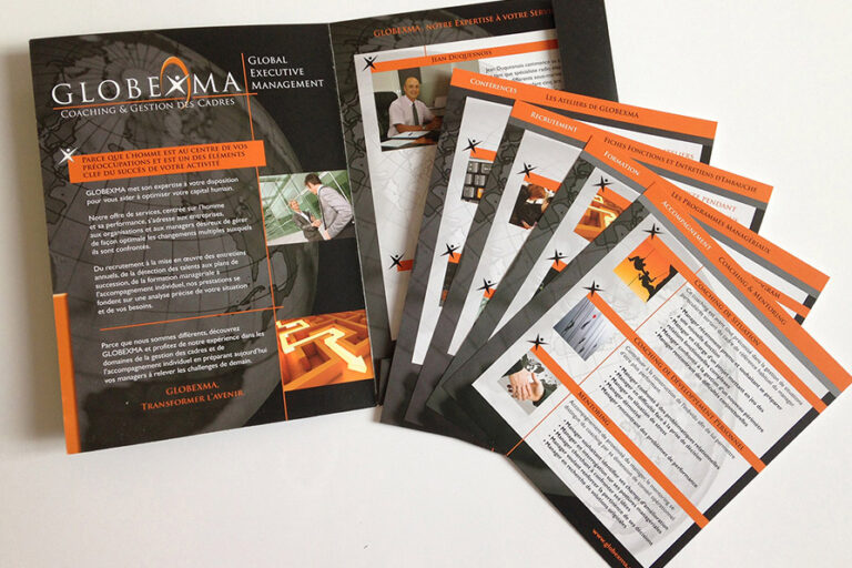 Client : Globexma / Plaquette