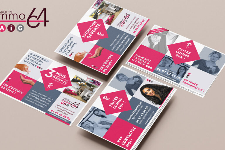 Client : Immo 64 / Flyer